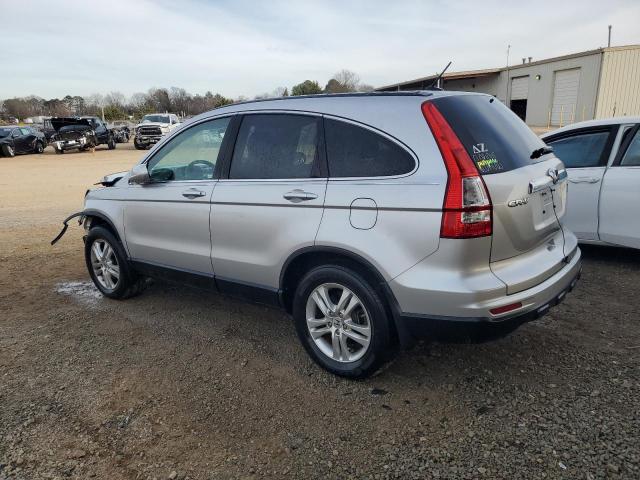 5J6RE4H79BL008286 - 2011 HONDA CR-V EXL SILVER photo 2