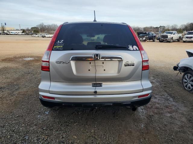 5J6RE4H79BL008286 - 2011 HONDA CR-V EXL SILVER photo 6