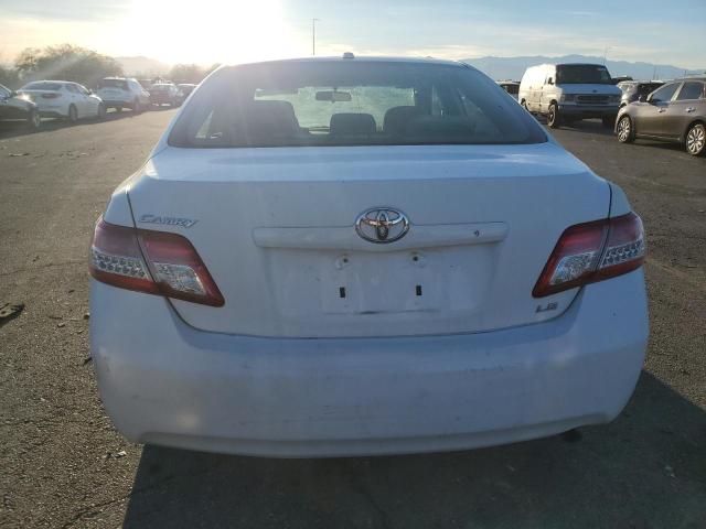 4T4BF3EK9BR097179 - 2011 TOYOTA CAMRY BASE WHITE photo 6