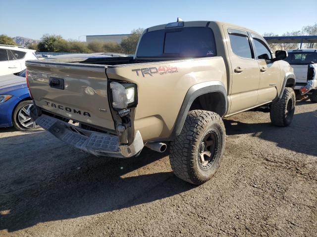 3TMCZ5AN4JM132333 - 2018 TOYOTA TACOMA DOUBLE CAB TAN photo 3