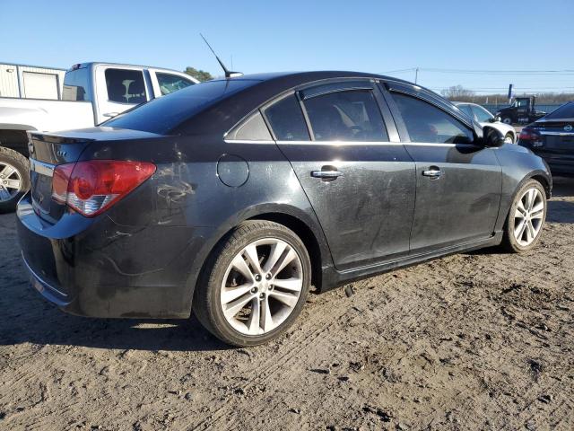 1G1PH5SC4C7148667 - 2012 CHEVROLET CRUZE LTZ BLACK photo 3