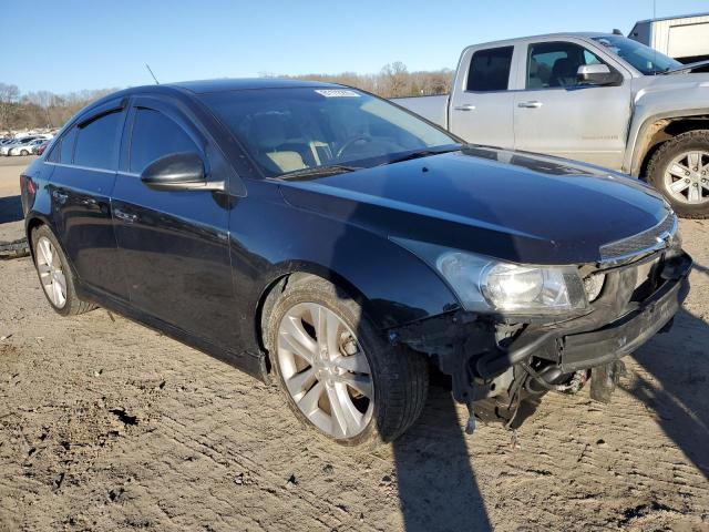 1G1PH5SC4C7148667 - 2012 CHEVROLET CRUZE LTZ BLACK photo 4