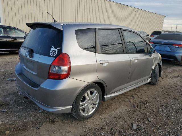 JHMGD38668S038246 - 2008 HONDA FIT SPORT SILVER photo 3