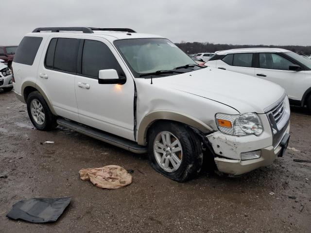 1FMEU7EE5AUA70302 - 2010 FORD EXPLORER EDDIE BAUER WHITE photo 4