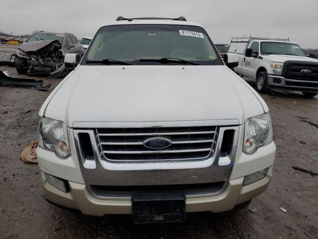 1FMEU7EE5AUA70302 - 2010 FORD EXPLORER EDDIE BAUER WHITE photo 5