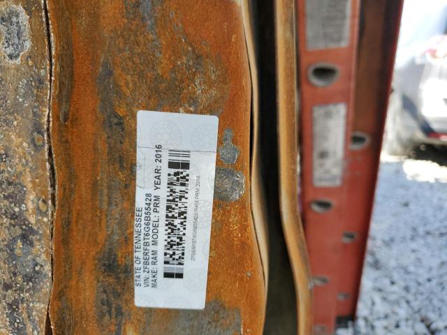 ZFBERFBT6G6B55428 - 2016 RAM PROMASTER SLT Обгорілий фото 13