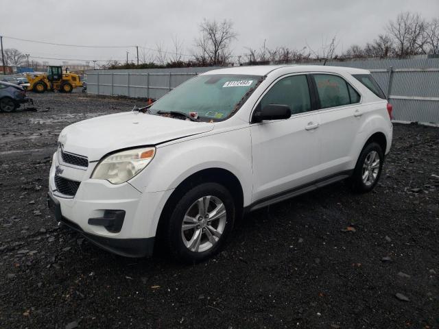 1GNFLCEK2DZ111591 - 2013 CHEVROLET EQUINOX LS WHITE photo 1