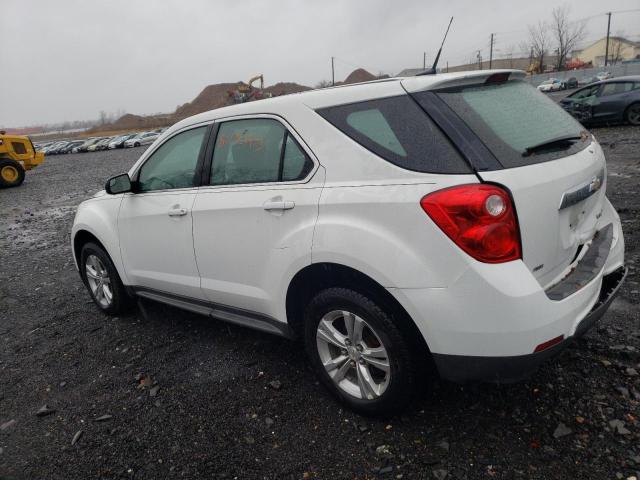 1GNFLCEK2DZ111591 - 2013 CHEVROLET EQUINOX LS WHITE photo 2