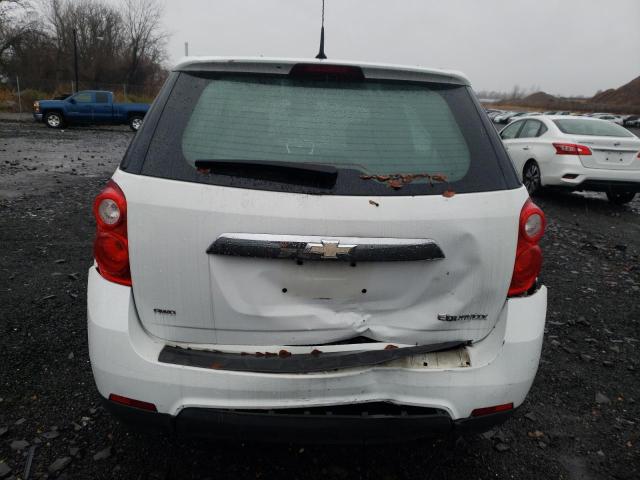 1GNFLCEK2DZ111591 - 2013 CHEVROLET EQUINOX LS WHITE photo 6