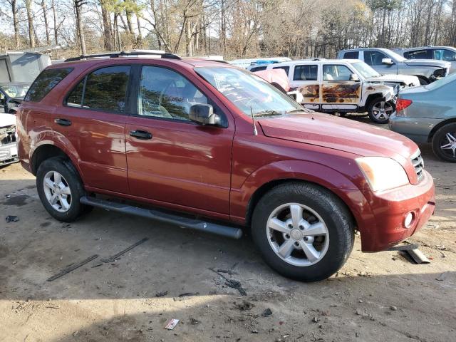 KNDJD736775669171 - 2007 KIA SORENTO EX RED photo 4