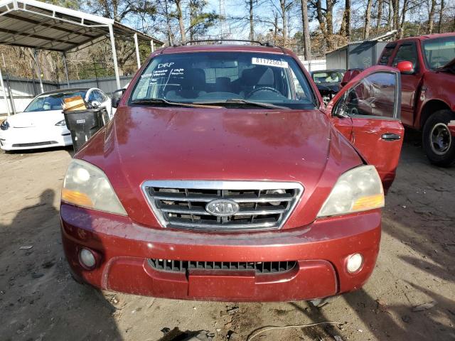 KNDJD736775669171 - 2007 KIA SORENTO EX RED photo 5