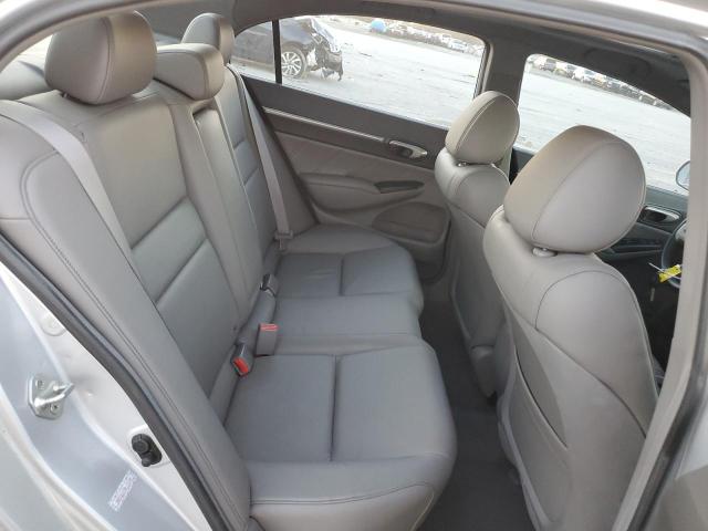 1HGFA16978L076541 - 2008 HONDA CIVIC EXL ვერცხლისფერი ფოტო 10