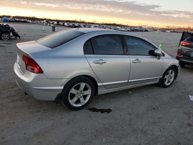 1HGFA16978L076541 - 2008 HONDA CIVIC EXL SILVER photo 3