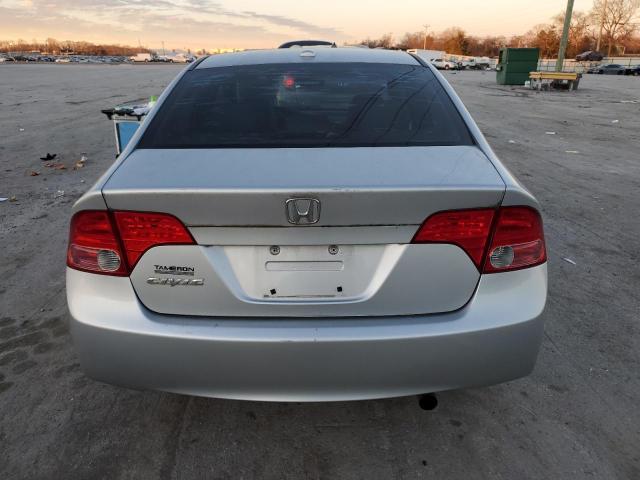 1HGFA16978L076541 - 2008 HONDA CIVIC EXL SILVER photo 6