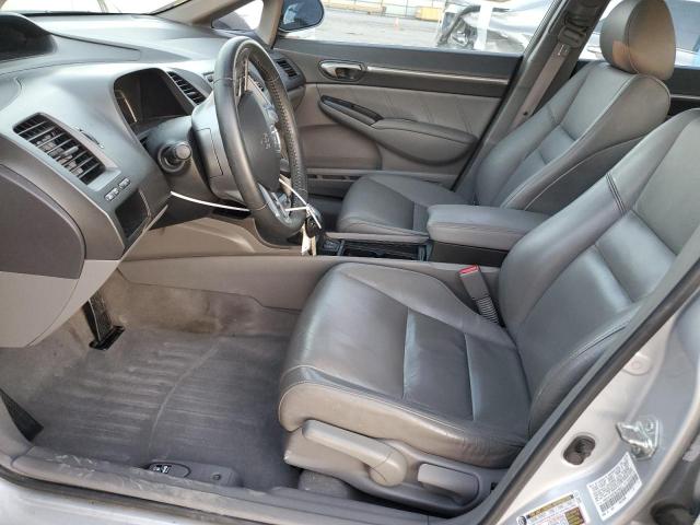 1HGFA16978L076541 - 2008 HONDA CIVIC EXL SILVER photo 7