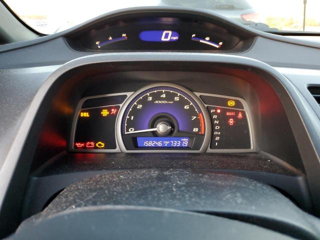 1HGFA16978L076541 - 2008 HONDA CIVIC EXL ვერცხლისფერი ფოტო 9