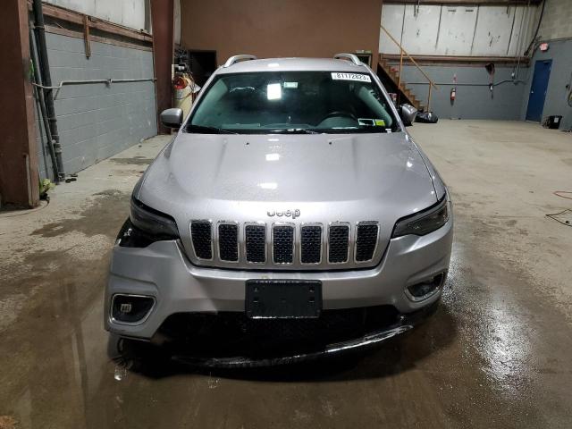 1C4PJMDX1KD467675 - 2019 JEEP CHEROKEE LIMITED SILVER photo 5