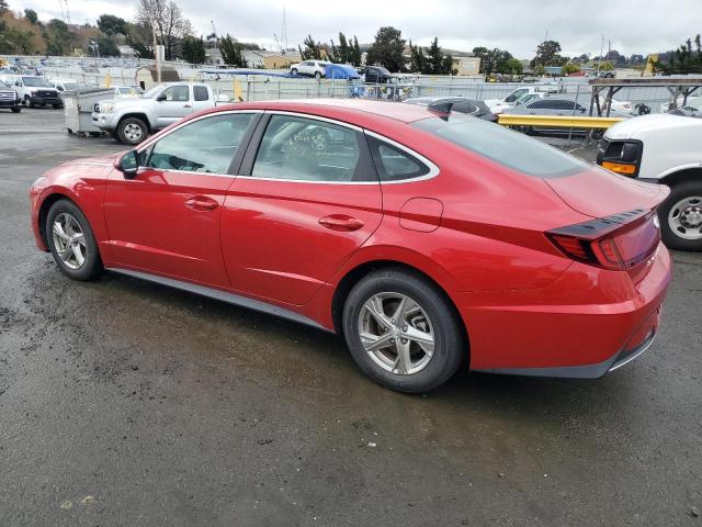 5NPEG4JA7MH127630 - 2021 HYUNDAI SONATA SE RED photo 2