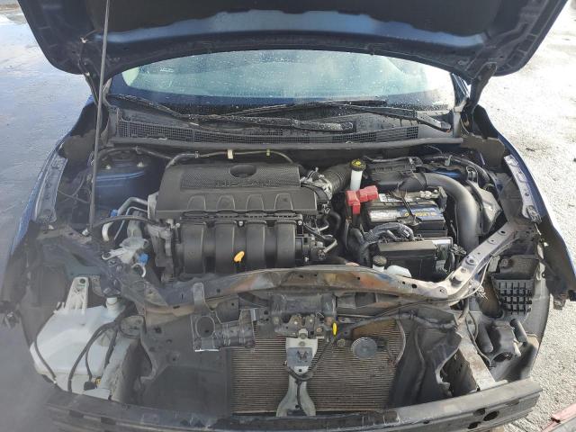 3N1AB7AP9KY419060 - 2019 NISSAN SENTRA S BLUE photo 11