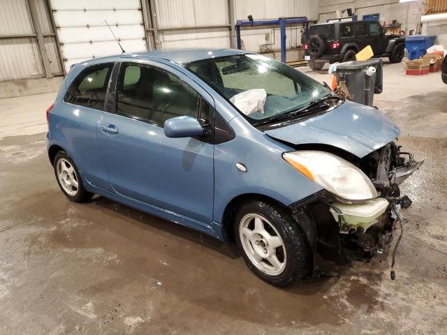 JTDJT923165020793 - 2006 TOYOTA YARIS BLUE photo 4