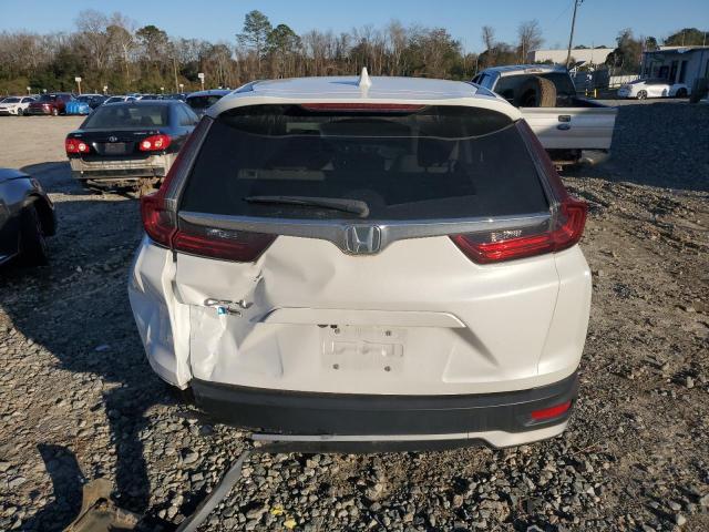 5J6RW1H51ML005671 - 2021 HONDA CR-V EX WHITE photo 6