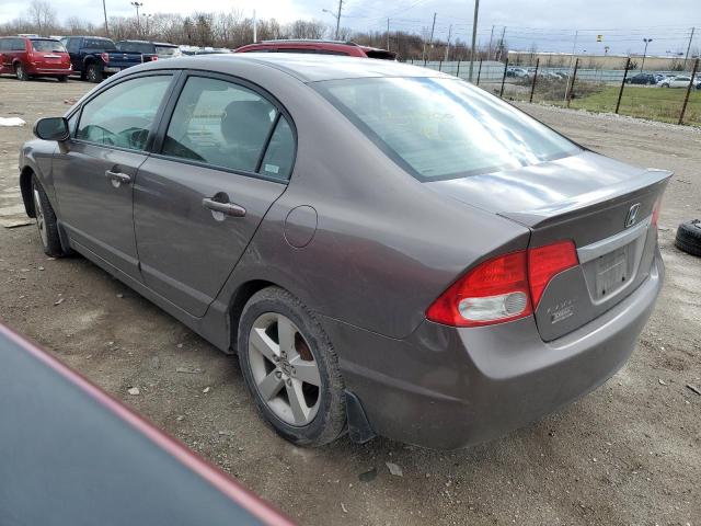 2HGFA16619H511400 - 2009 HONDA CIVIC LX-S GRAY photo 2