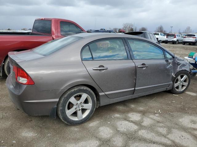 2HGFA16619H511400 - 2009 HONDA CIVIC LX-S GRAY photo 3