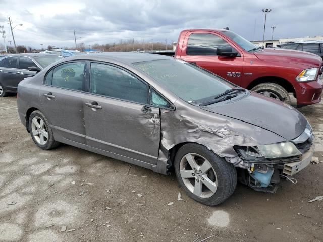 2HGFA16619H511400 - 2009 HONDA CIVIC LX-S GRAY photo 4