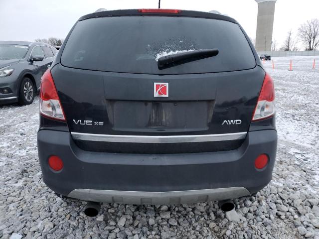 3GSDL43N18S645160 - 2008 SATURN VUE XE BLACK photo 6