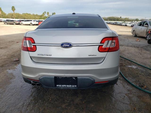 1FAHP2EWXBG160412 - 2011 FORD TAURUS SEL SILVER photo 6