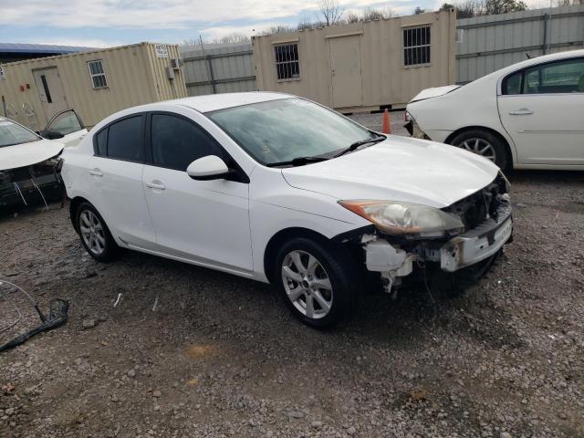 JM1BL1UF3C1627567 - 2012 MAZDA 3 I WHITE photo 4