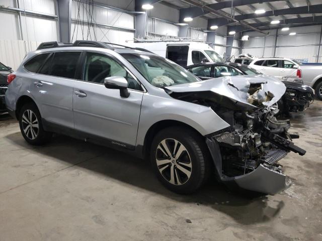 4S4BSAKCXJ3377852 - 2018 SUBARU OUTBACK 2.5I LIMITED SILVER photo 4