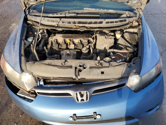 2HGFG12316H010819 - 2006 HONDA CIVIC DX VP Կապույտ լուսանկար 11