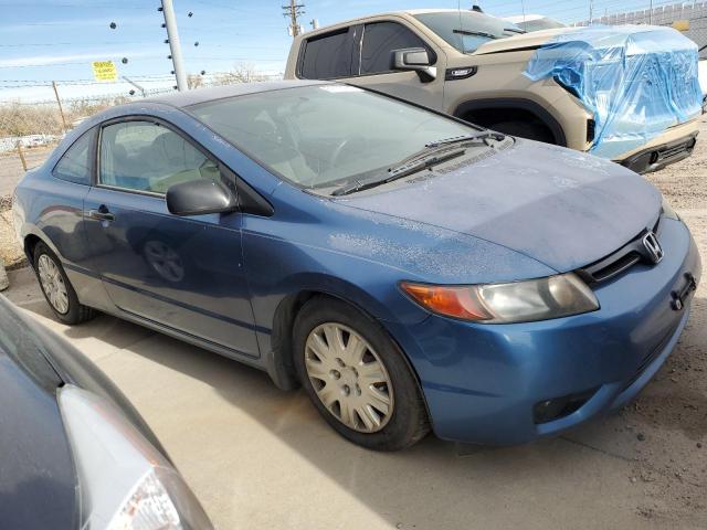 2HGFG12316H010819 - 2006 HONDA CIVIC DX VP BLUE photo 4