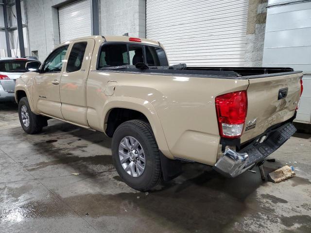 5TFSZ5AN6GX044589 - 2016 TOYOTA TACOMA ACCESS CAB TAN photo 2