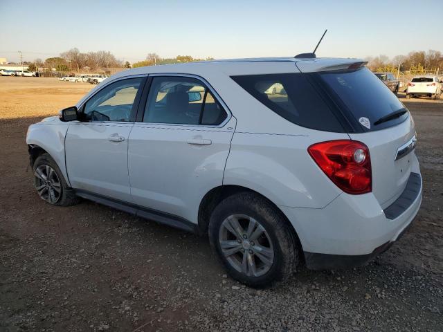 2GNALAEK2F1101668 - 2015 CHEVROLET EQUINOX LS WHITE photo 2