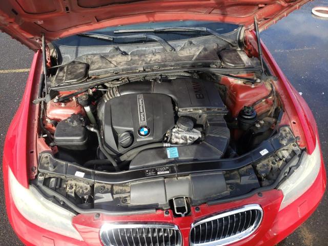 WBAPM5C59BE576826 - 2011 BMW 335 I RED photo 11