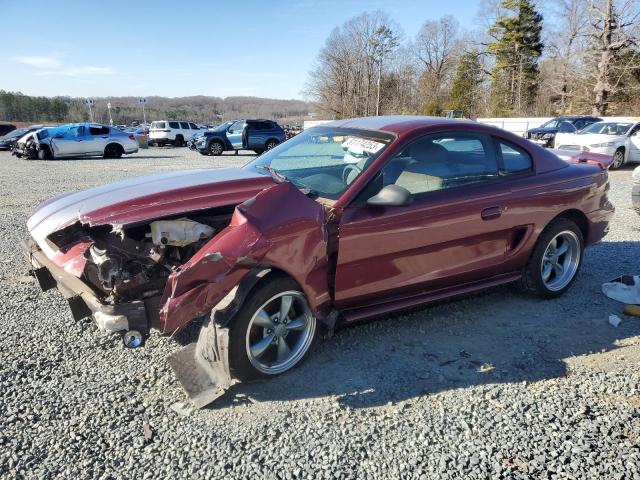 1FALP42T4RF136655 - 1994 FORD MUSTANG GT MAROON photo 1