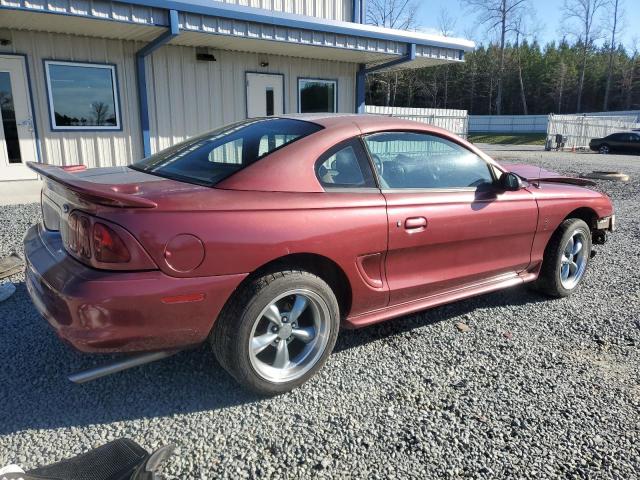 1FALP42T4RF136655 - 1994 FORD MUSTANG GT MAROON photo 3