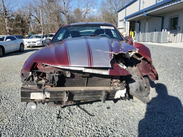 1FALP42T4RF136655 - 1994 FORD MUSTANG GT MAROON photo 5