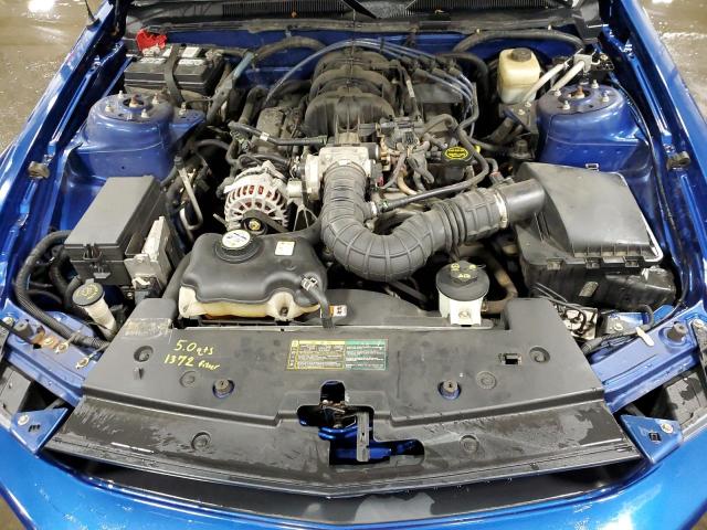 1ZVFT80N365229180 - 2006 FORD MUSTANG BLUE photo 11