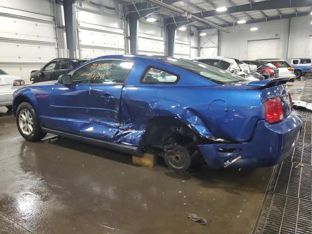 1ZVFT80N365229180 - 2006 FORD MUSTANG BLUE photo 2