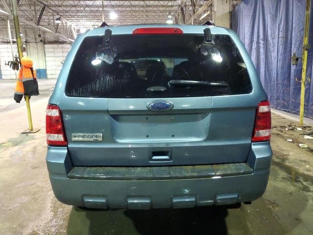 1FMCU0D72CKA79765 - 2012 FORD ESCAPE XLT BLUE photo 6