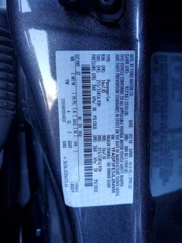 1FADP3FE3JL284988 - 2018 FORD FOCUS SE GRAY photo 13