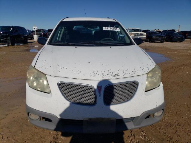 5Y2SL63825Z454497 - 2005 PONTIAC VIBE WHITE photo 5