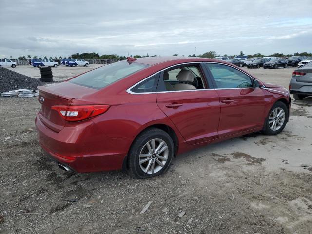 5NPE24AF4FH195655 - 2015 HYUNDAI SONATA SE BURGUNDY photo 3