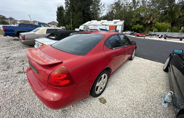 2G2WC55C281171421 - 2008 PONTIAC GRAND PRIX GXP RED photo 4