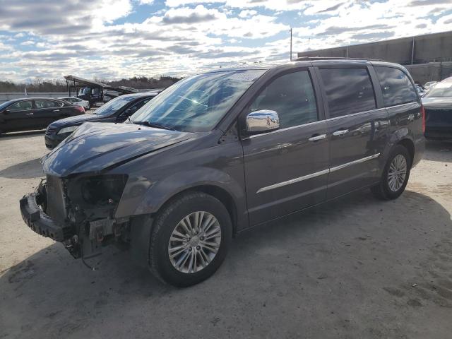 2C4RC1CG6GR306360 - 2016 CHRYSLER TOWN & COU TOURING L GRAY photo 1