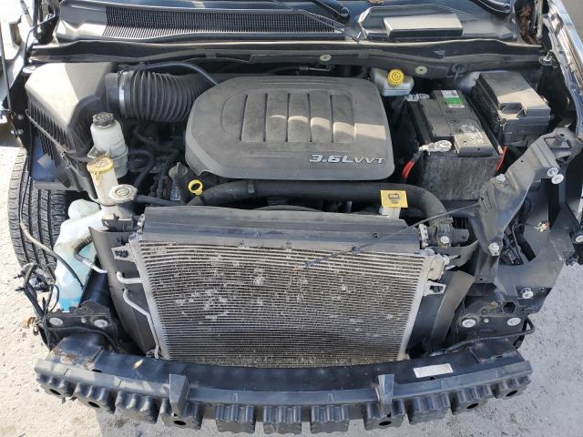 2C4RC1CG6GR306360 - 2016 CHRYSLER TOWN & COU TOURING L GRAY photo 12