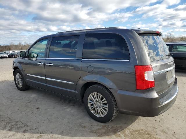 2C4RC1CG6GR306360 - 2016 CHRYSLER TOWN & COU TOURING L GRAY photo 2